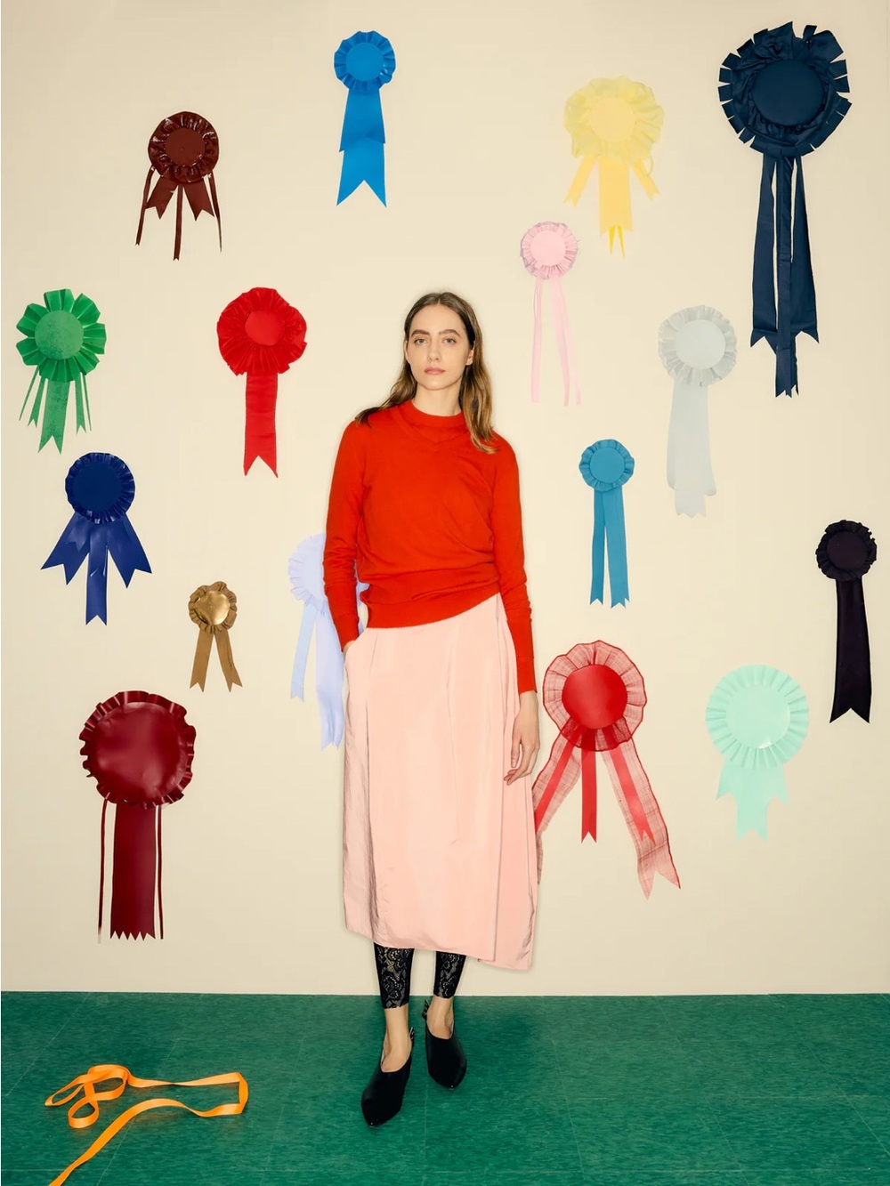 Tibi Nylon Asymmetrical Balloon Skirt regular